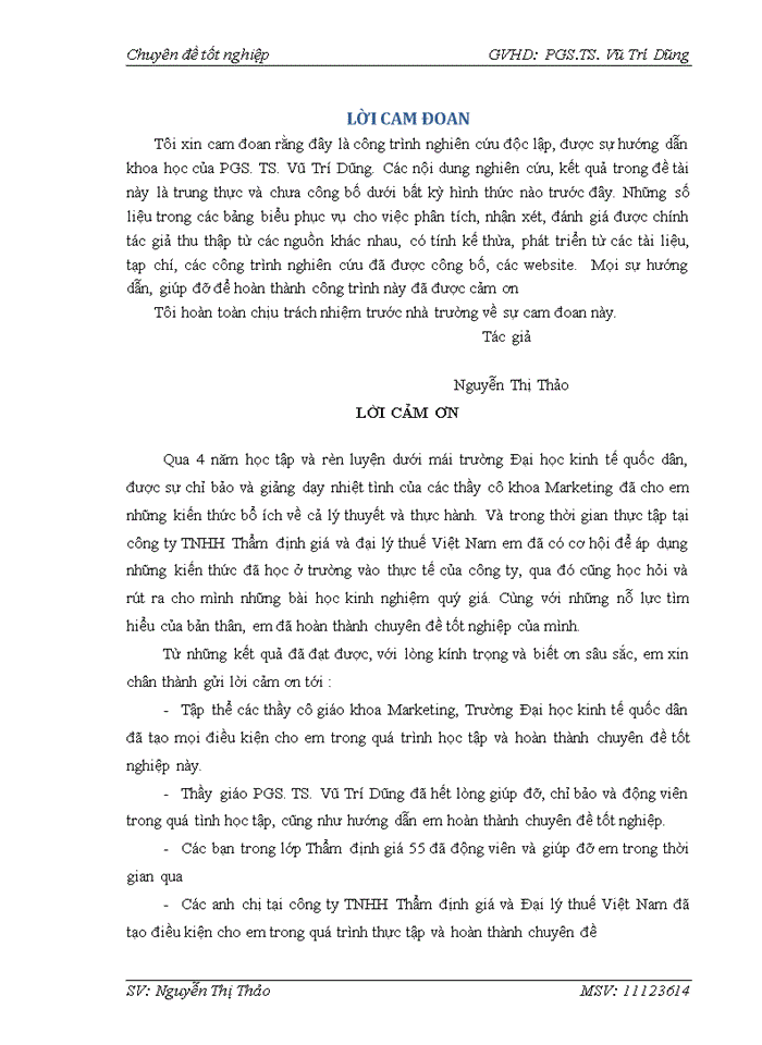 image for page Thực trạng áp dụng phương pháp tài sản trong việc xác định giá trị dn tại công ty tnhh thẩm định giá và đại lý thuế VIỆT NAM (VTA)