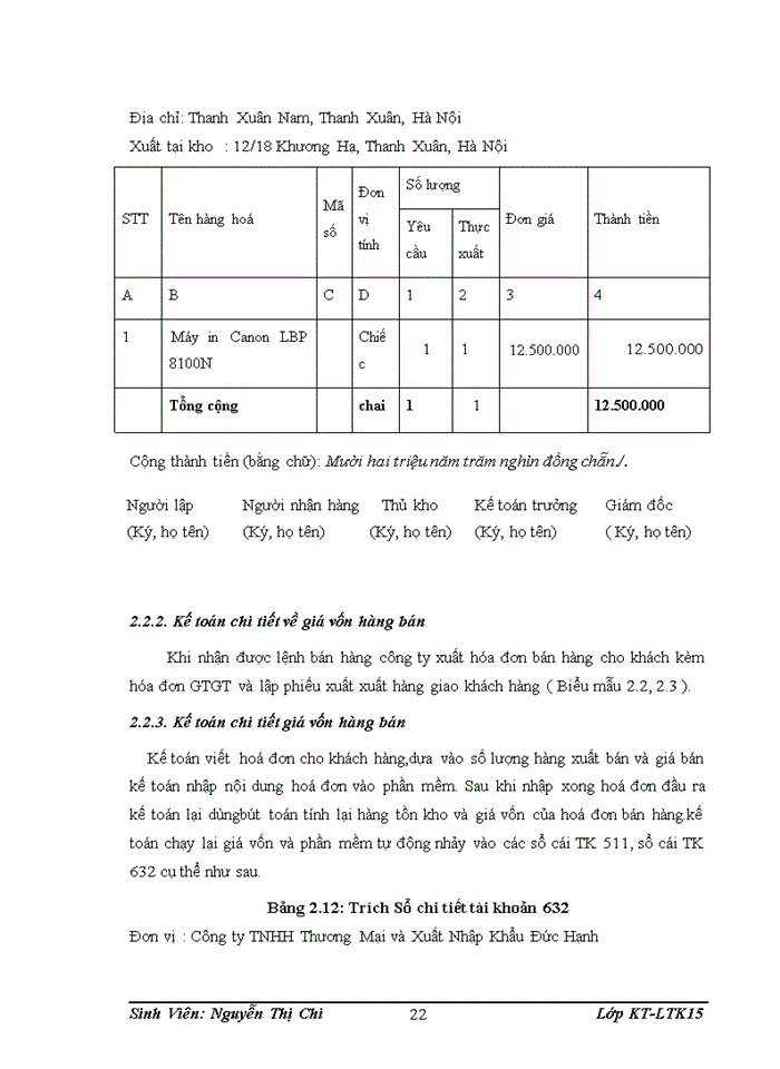 image for page Hoàn thiện kế toán bán hàng và xác định kết quả kinh doanh tại công ty tnhh thương mại và xuất nhập khẩu đức hạnh
