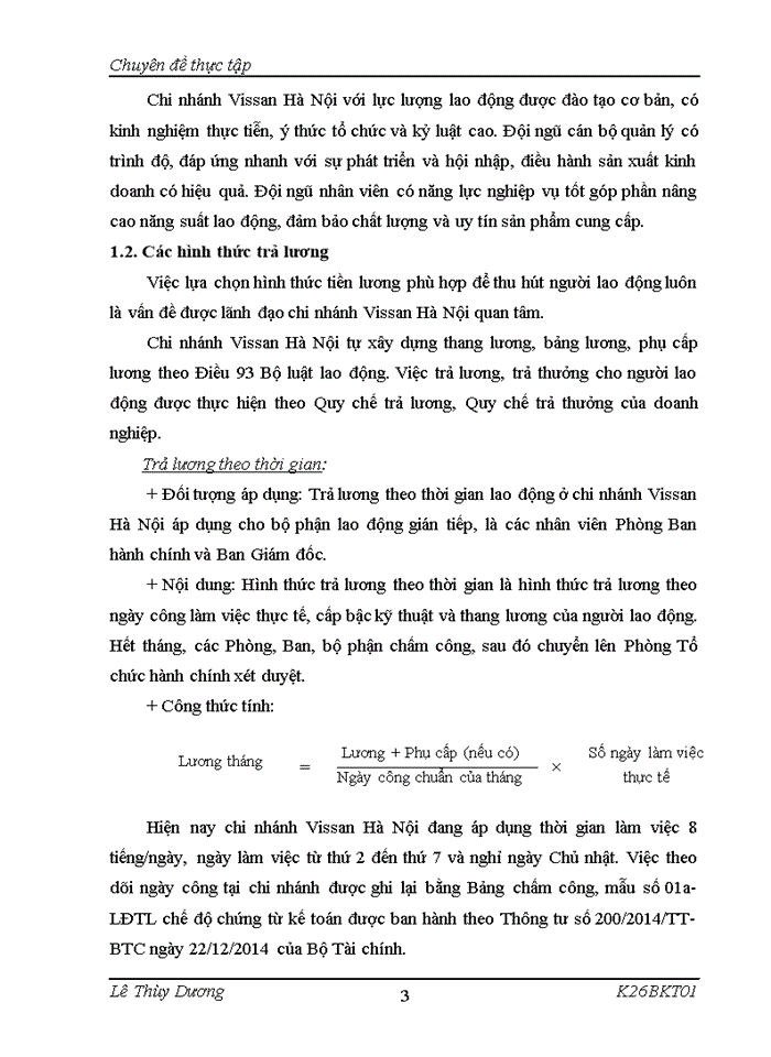 image for page Hoàn thiện kế toán tiền lương và các khoản trích theo lương tại chi nhánh công ty cổ phần việt nam kỹ nghệ súc sản – VISSAN HÀ NỘI