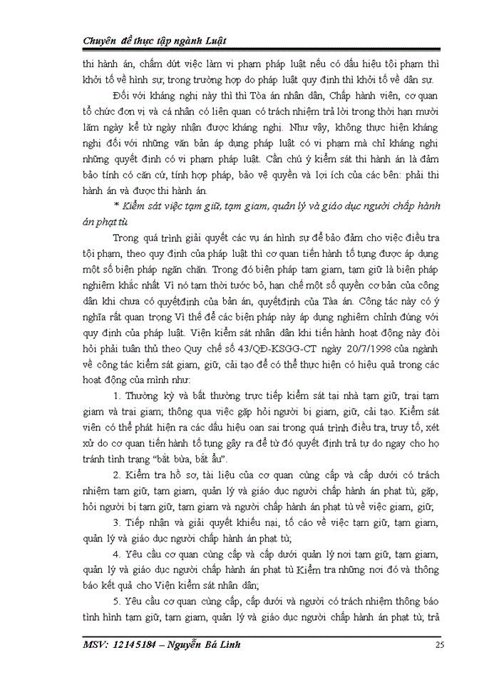 image for page Hoàn thiện pháp luật việt nam về tổ chức và hoạt động của viện kiểm sát nhân dân
