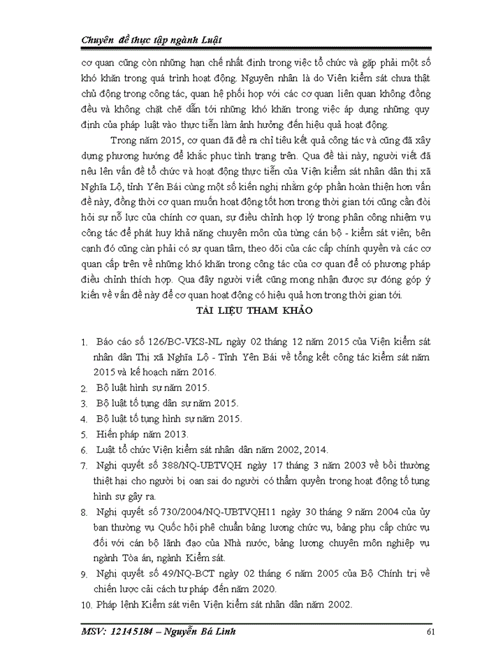 image for page Hoàn thiện pháp luật việt nam về tổ chức và hoạt động của viện kiểm sát nhân dân