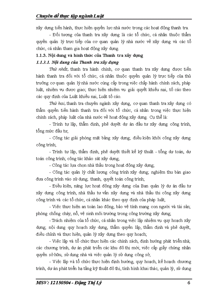 image for page Pháp luật về thanh tra xây dựng và thực tiễn áp dụng tại đội thanh tra xây dựng huyện mấ linh, thành phố hà nội