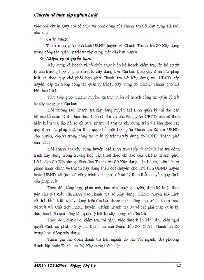 image for page Pháp luật về thanh tra xây dựng và thực tiễn áp dụng tại đội thanh tra xây dựng huyện mấ linh, thành phố hà nội