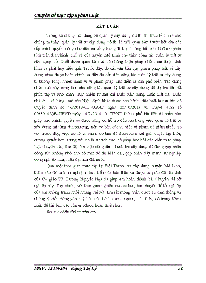 image for page Pháp luật về thanh tra xây dựng và thực tiễn áp dụng tại đội thanh tra xây dựng huyện mấ linh, thành phố hà nội