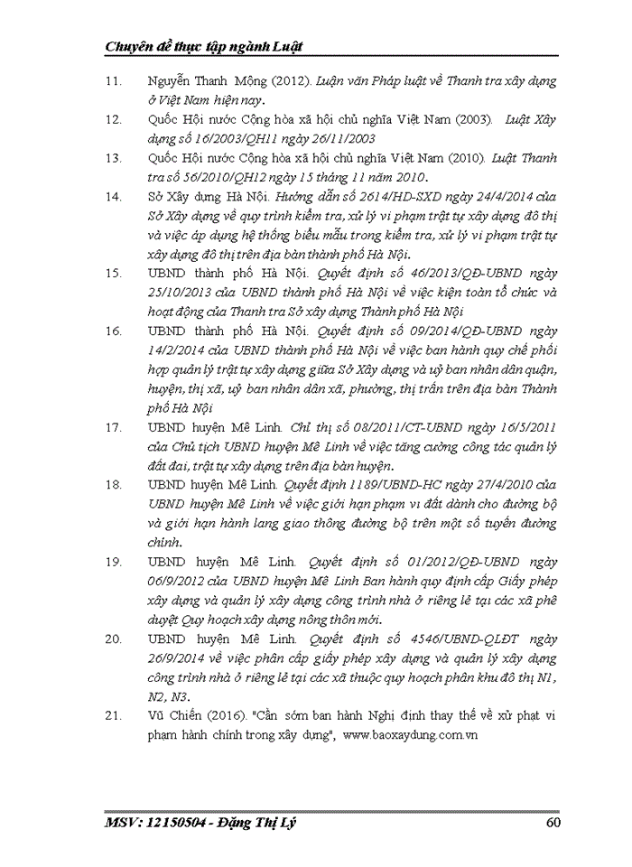 image for page Pháp luật về thanh tra xây dựng và thực tiễn áp dụng tại đội thanh tra xây dựng huyện mấ linh, thành phố hà nội