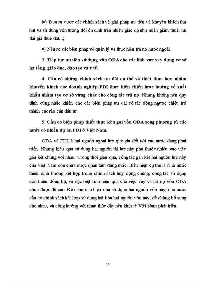image for page Trình bày 2 nguồn vốn ODA và FDI ? Phân tích mối quan hệ giữa hai nguồn vốn này tại các quốc gia đang phát triển. Liên hệ thực tế tại Việt Nam