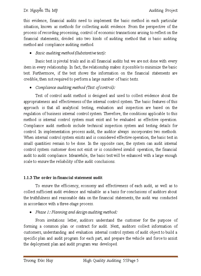 image for page Complete The audit planning of financial statements audit