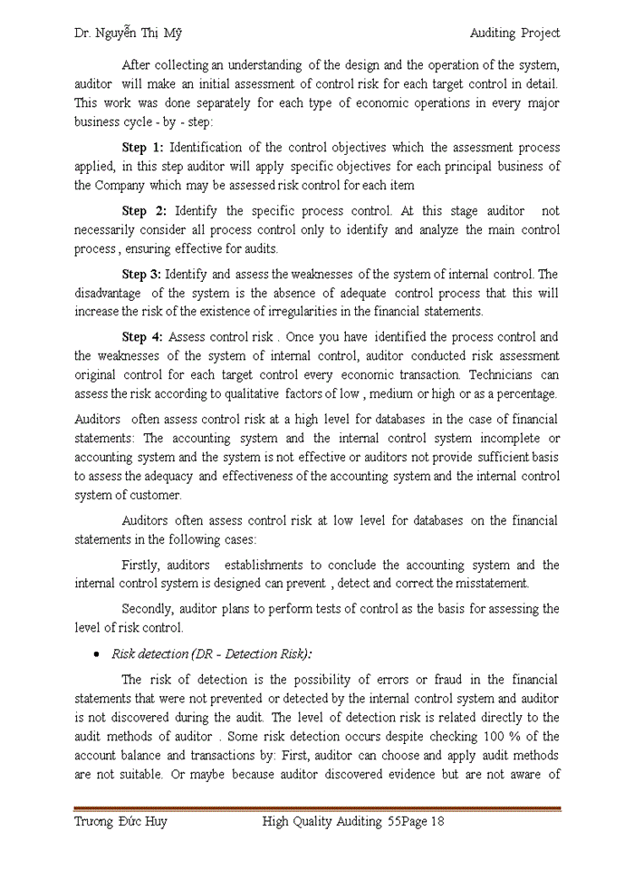 image for page Complete The audit planning of financial statements audit