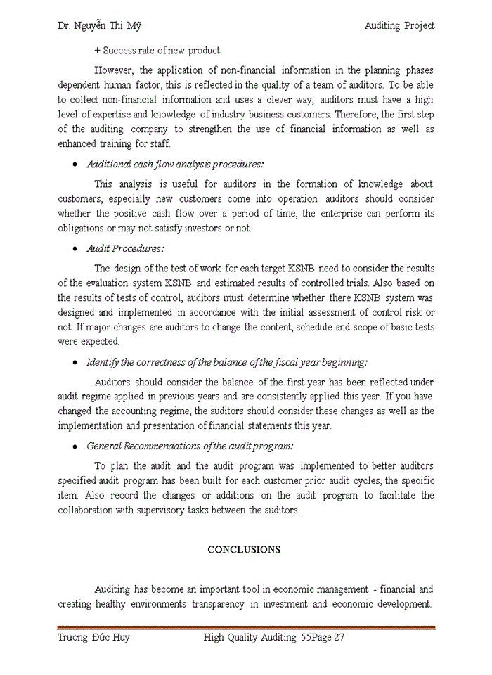 image for page Complete The audit planning of financial statements audit