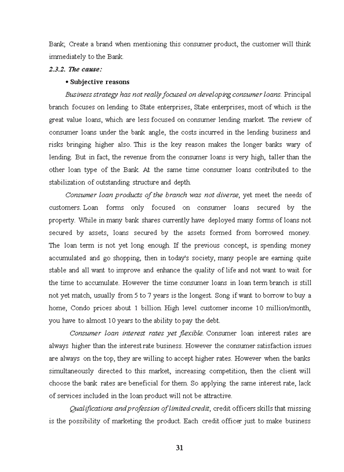 image for page Solusions to improve consumer lending quality at AGRIBANK