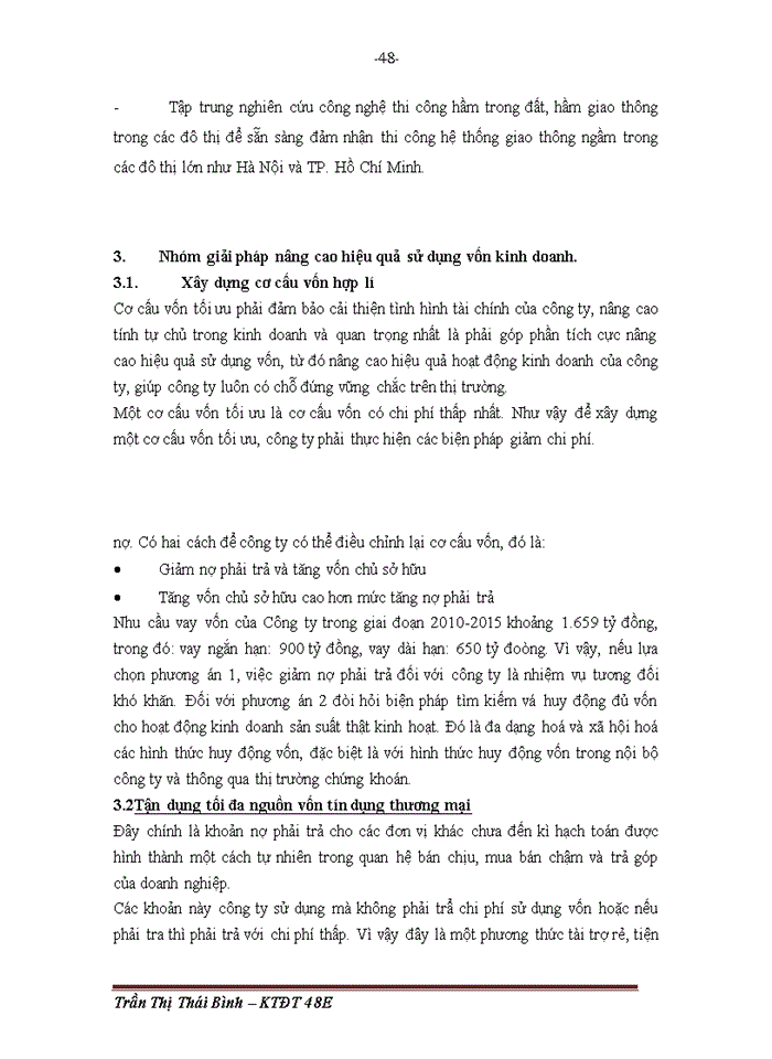 image for page Một số giải pháp góp phần nâng cao hiệu quả sử dụng vốn đầu tư tại Công ty Cổ phần Sông Đà 10