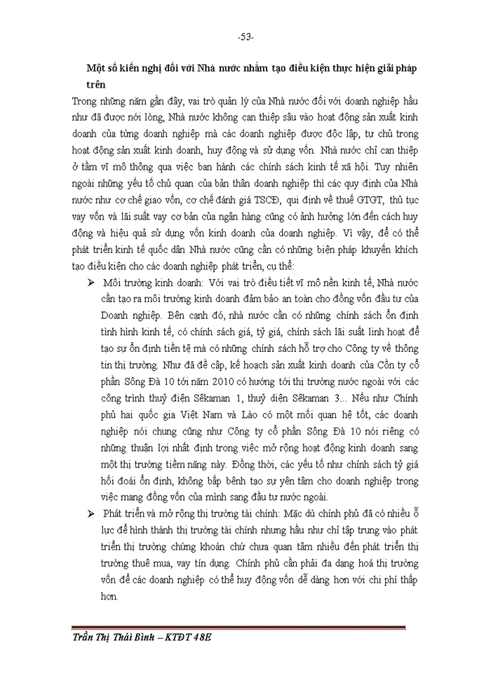 image for page Một số giải pháp góp phần nâng cao hiệu quả sử dụng vốn đầu tư tại Công ty Cổ phần Sông Đà 10