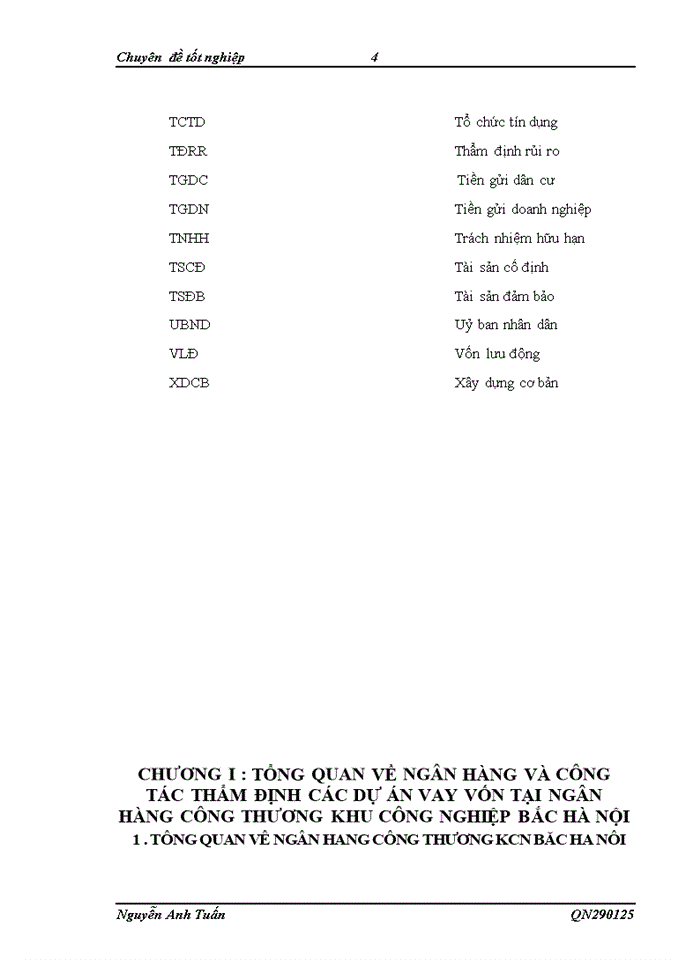 image for page Công tác thẩm định cho vay theo dự án đầu tư tại ngân hàng công thương chi nhánh khu công nghiệp Bắc Hà Nội