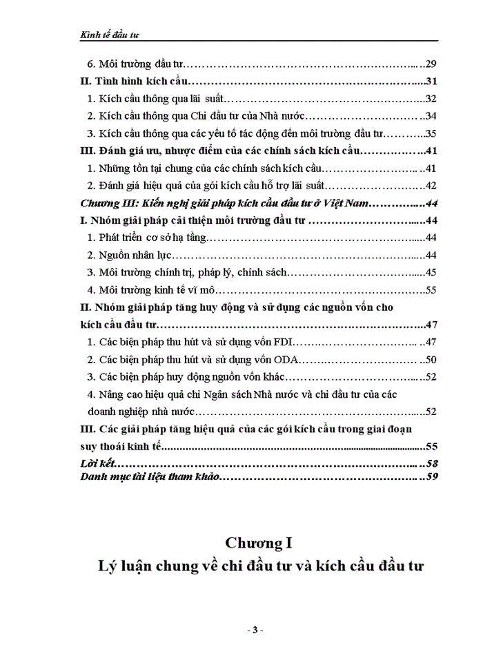 Các nhân tố ảnh hưởng đến chi tiêu đầu tư và giải thích tình hình kích cầu đầu tư ở Việt Nam hiện nay