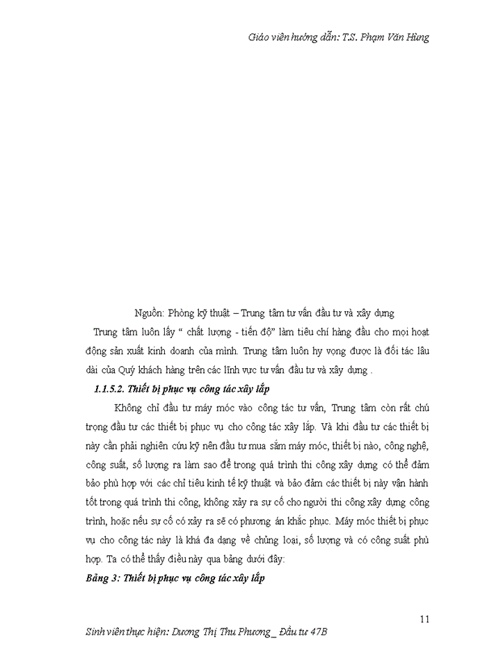 image for page Hoàn thiện công tác lập dự án tại Trung tâm tư vấn đầu tư và xây dựng