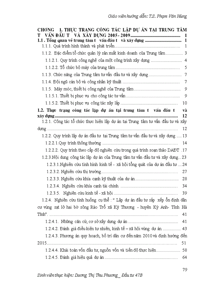 image for page Hoàn thiện công tác lập dự án tại Trung tâm tư vấn đầu tư và xây dựng