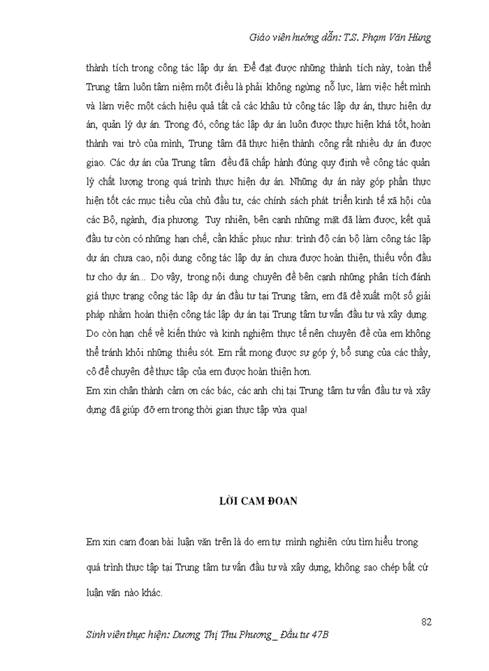 image for page Hoàn thiện công tác lập dự án tại Trung tâm tư vấn đầu tư và xây dựng