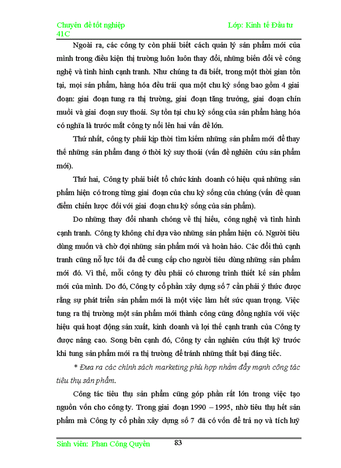 image for page Đầu tư nhằm nâng cao năng lực cạnh tranh của Công ty cổ phần xây dựng số 7