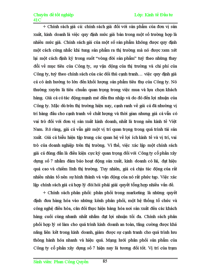 image for page Đầu tư nhằm nâng cao năng lực cạnh tranh của Công ty cổ phần xây dựng số 7