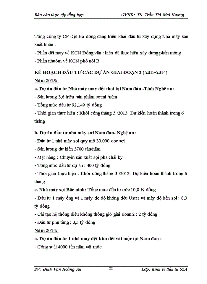 image for page Khái  quát chung về tổng công ty cổ phần dệt may HÀ NỘI HANOSIMEX