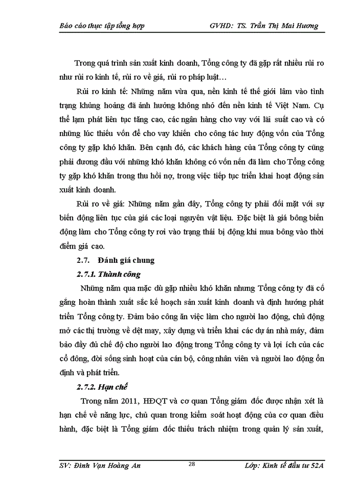 image for page Khái  quát chung về tổng công ty cổ phần dệt may HÀ NỘI HANOSIMEX