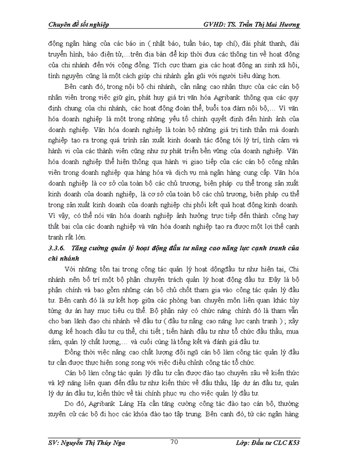 image for page Thực trạng hoạt động đầu tư nâng cao năng lực cạnh tranh tại ngân hàng nông nghiệp và phát triển nông thôn – chi nhánh láng hạ