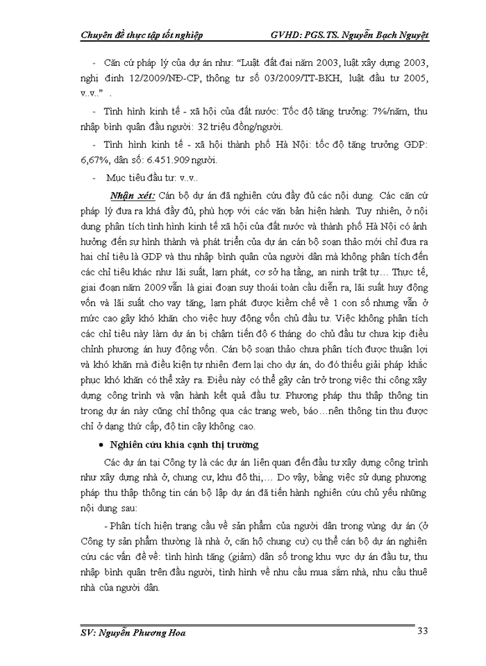 image for page Hoàn thiện công tác lập dự án tại Công ty Cổ phần đầu tư phát triển nhà và đô thị HUD6