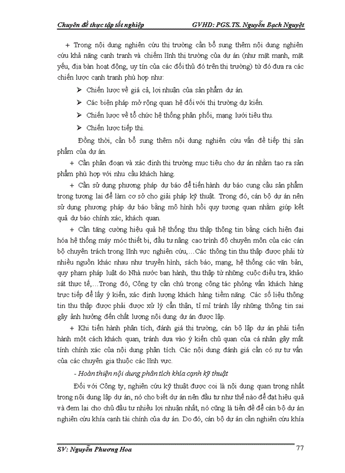 image for page Hoàn thiện công tác lập dự án tại Công ty Cổ phần đầu tư phát triển nhà và đô thị HUD6