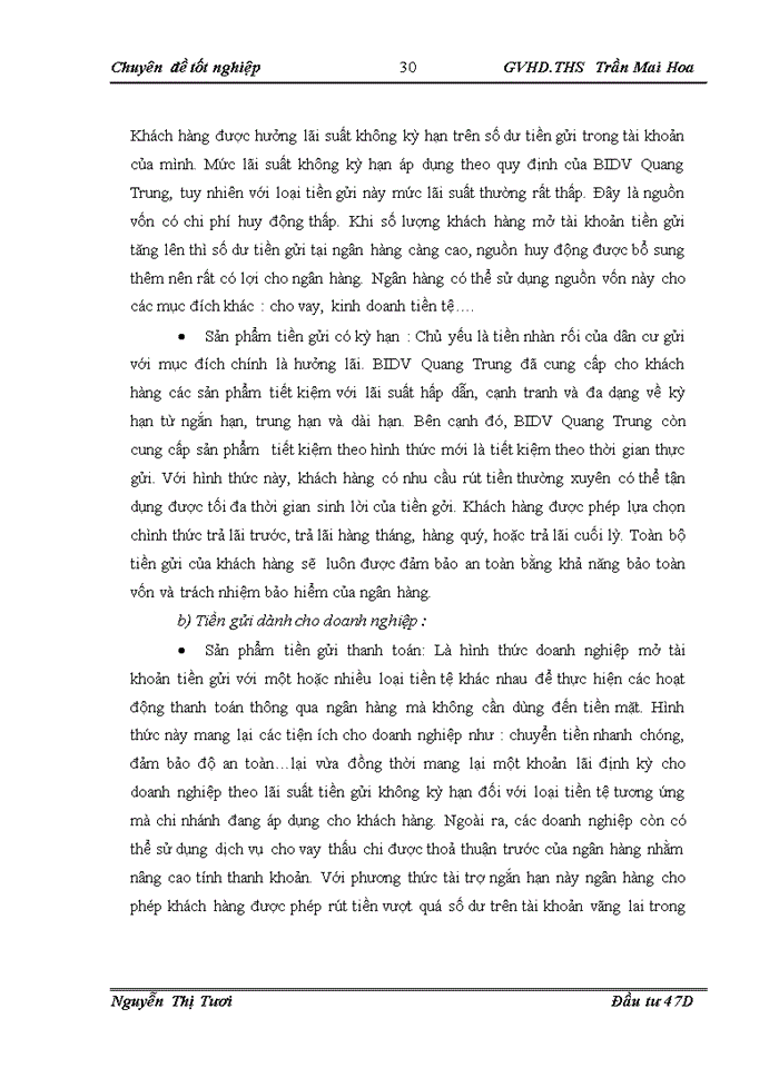 image for page Đánh giá và quản lý rủi ro đối với các dự án đầu tư tại Ngân Hàng Đầu Tư và Phát Triển Việt Nam chi nhánh Quang Trung