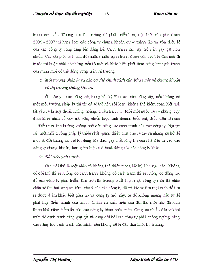 image for page Đầu tư nâng cao năng lực cạnh tranh tại công ty cổ phần chứng khoán Thăng Long. Thực trạng và giải pháp