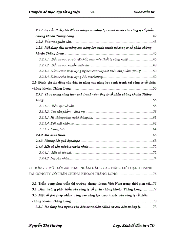 image for page Đầu tư nâng cao năng lực cạnh tranh tại công ty cổ phần chứng khoán Thăng Long. Thực trạng và giải pháp