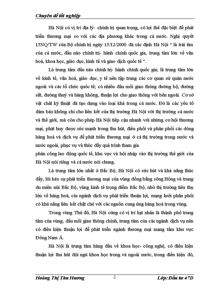 image for page Giải pháp phát triển ngành thương mại Hà Nội đến năm 2020, tầm nhìn đến năm 2030