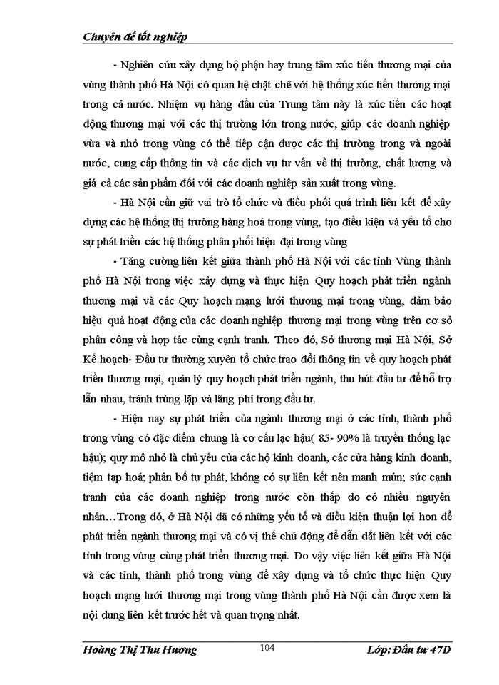 image for page Giải pháp phát triển ngành thương mại Hà Nội đến năm 2020, tầm nhìn đến năm 2030