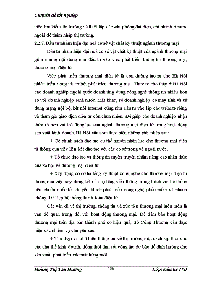 image for page Giải pháp phát triển ngành thương mại Hà Nội đến năm 2020, tầm nhìn đến năm 2030