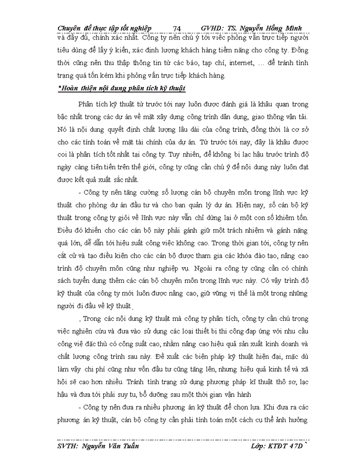 image for page Hoàn thiện công tác lập dự án dầu tư tại công ty cổ phần sông đà 10