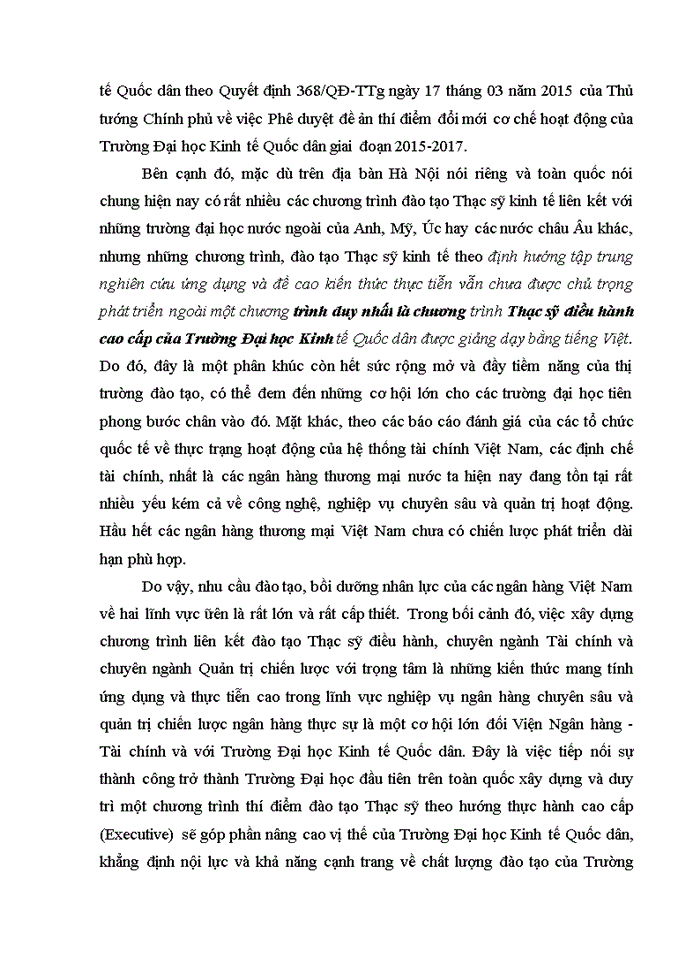 image for page Sự cần thiết của chương trình liên kết đào tạo