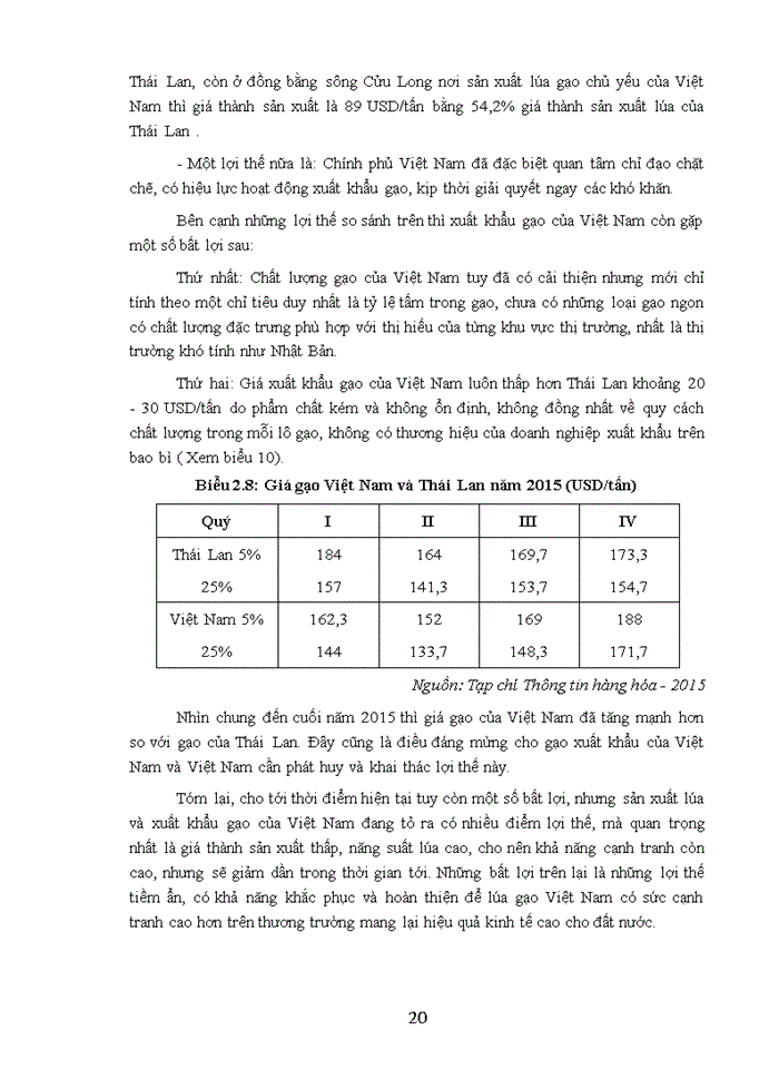 image for page Nâng cao khả năng cạnh tranh của hàng nông sản VIỆT NAM xuất khẩu