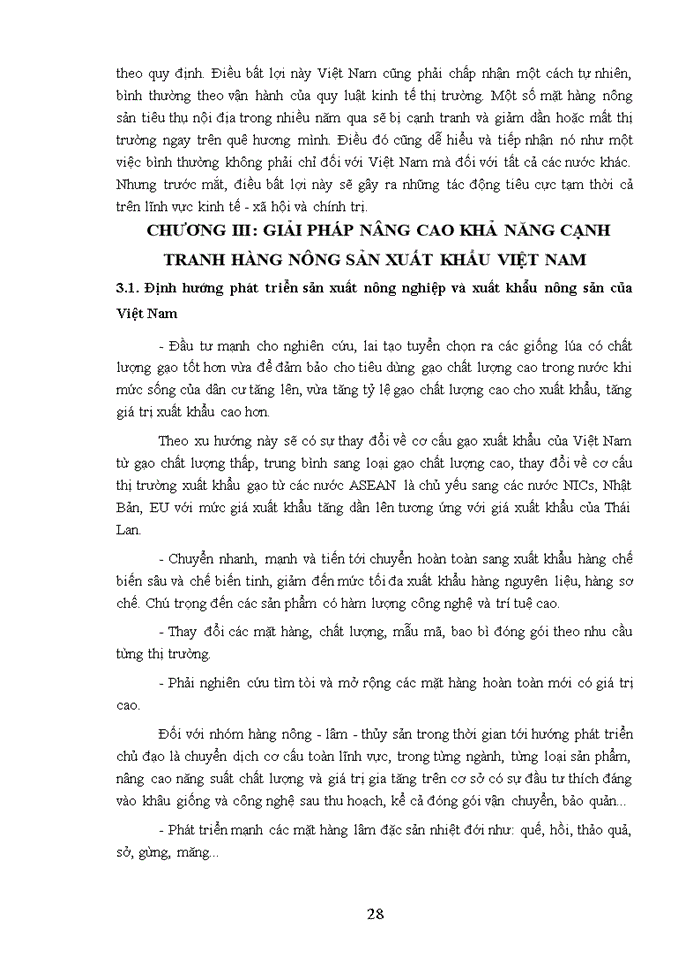 image for page Nâng cao khả năng cạnh tranh của hàng nông sản VIỆT NAM xuất khẩu