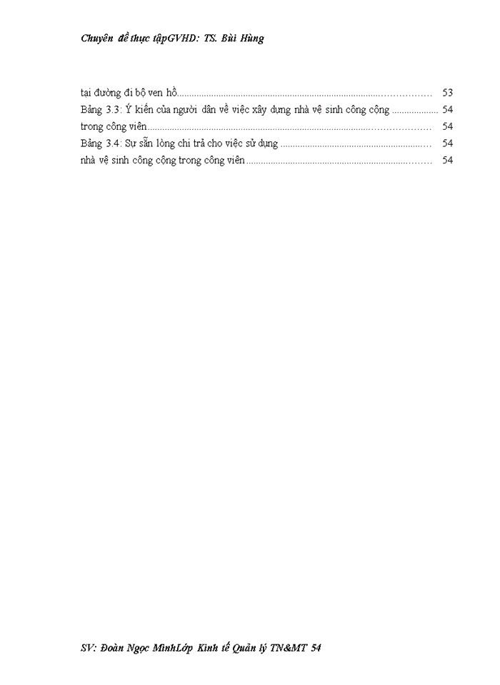 image for page Tìm hiểu về nhận thức, thái độ và hành vi của người dân về bảo vệ môi trường tại công viên Hòa Bình