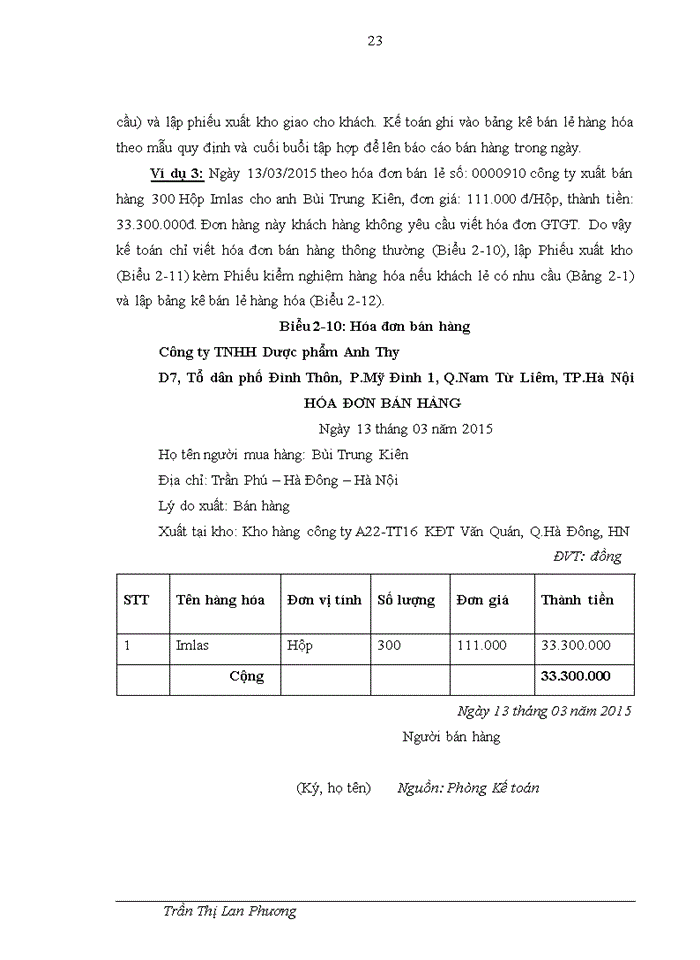 image for page Hoàn thiện kế toán doanh thu và thu nhập tại Công ty TNHH Dược phẩm Anh Thy
