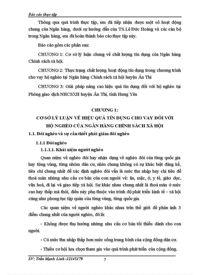 image for page Thực trạng chất lượng hoạt động tín dụng trong chương trình cho vay hộ nghèo tại NHCSXH HUYỆN ÂN THI – HƯNG YÊN