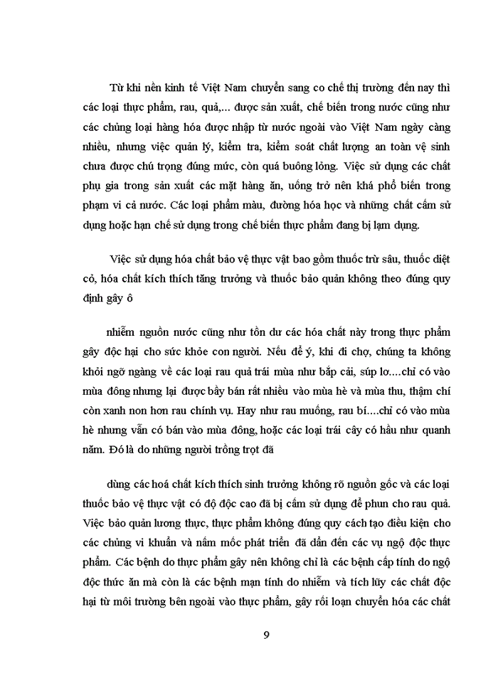 image for page Vấn đề vệ sinh an toàn thực phẩm của nông sản xuất khẩu Trung Quốc thời gian gần đây (2010 – 2016): Thực trạng và bài học kinh nghiệm với Việt Nam