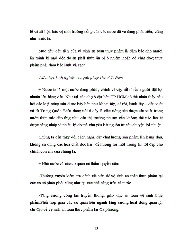 image for page Vấn đề vệ sinh an toàn thực phẩm của nông sản xuất khẩu Trung Quốc thời gian gần đây (2010 – 2016): Thực trạng và bài học kinh nghiệm với Việt Nam