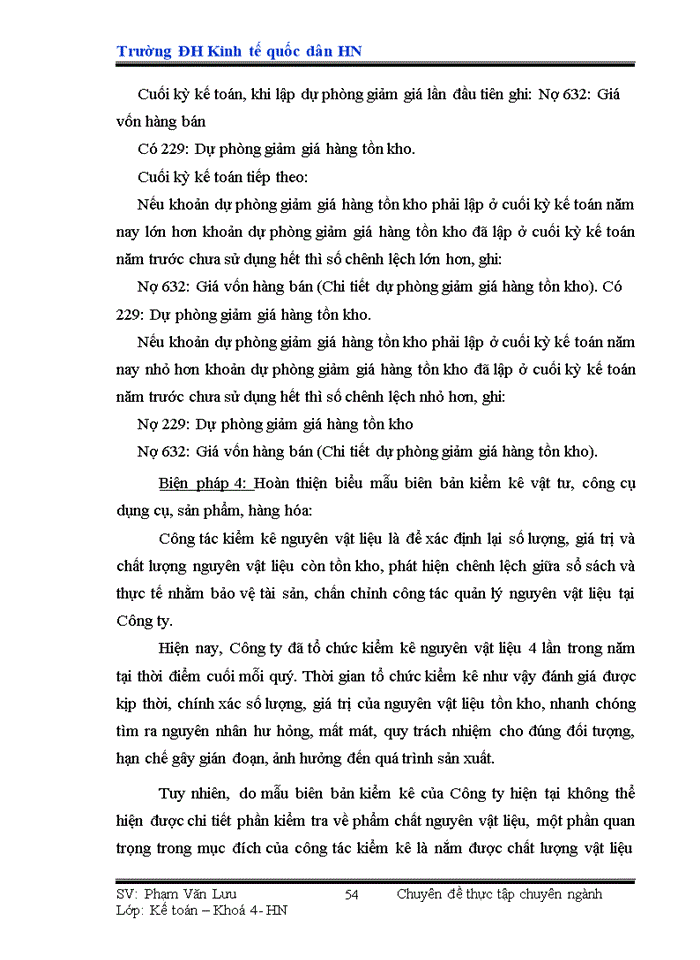 image for page Hoàn thiện công tác hạch toán Nguyên vật liệu tại Công ty Cổ phần phát triển hạ tầng 116
