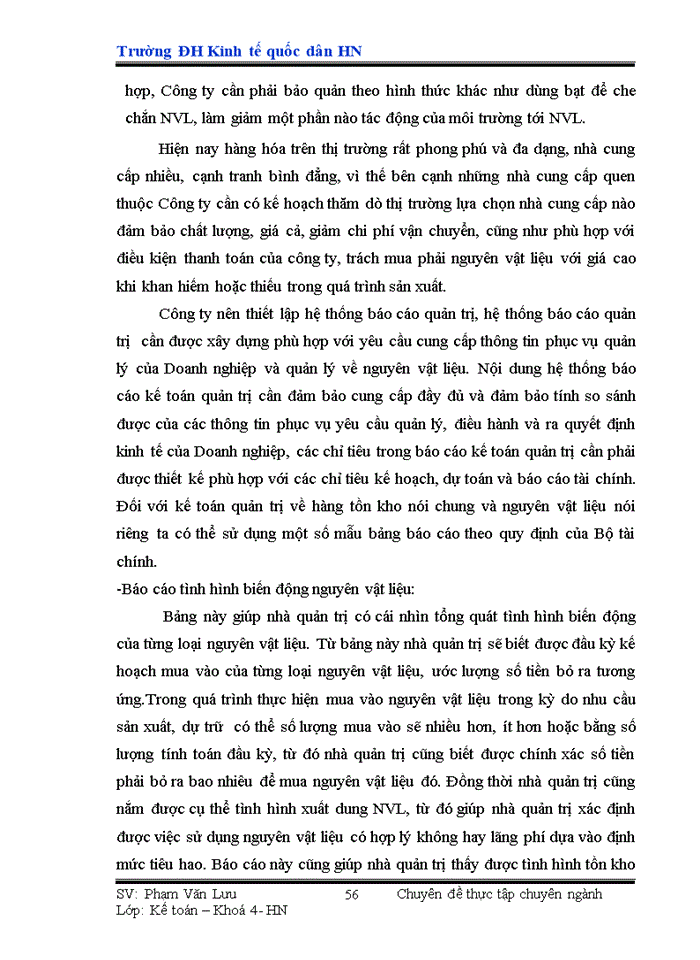 image for page Hoàn thiện công tác hạch toán Nguyên vật liệu tại Công ty Cổ phần phát triển hạ tầng 116