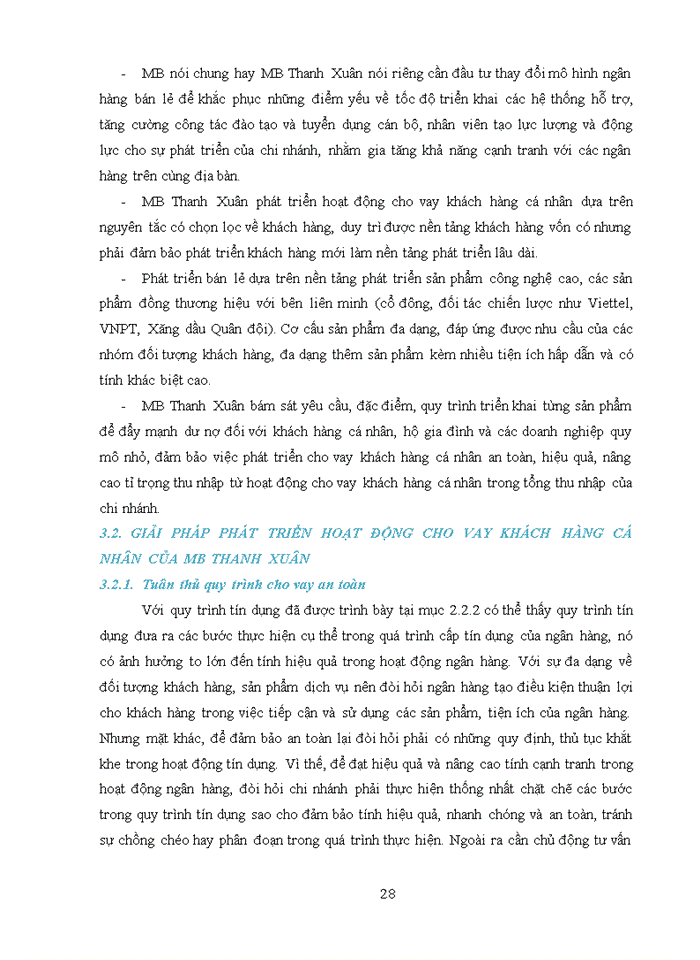 image for page Giải pháp phát triển hoạt động cho vay khách hàng cá nhân tại ngân hàng TMCP QUÂN ĐỘI- chi nhánh THANH XUÂN thành phố HÀ NỘI