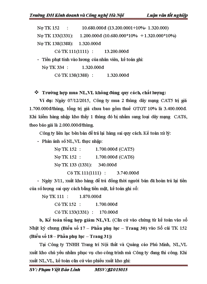 image for page Kế toán NL,VL tại Công ty TNHH Trang trí Nội thất và Quảng cáo Phú Minh