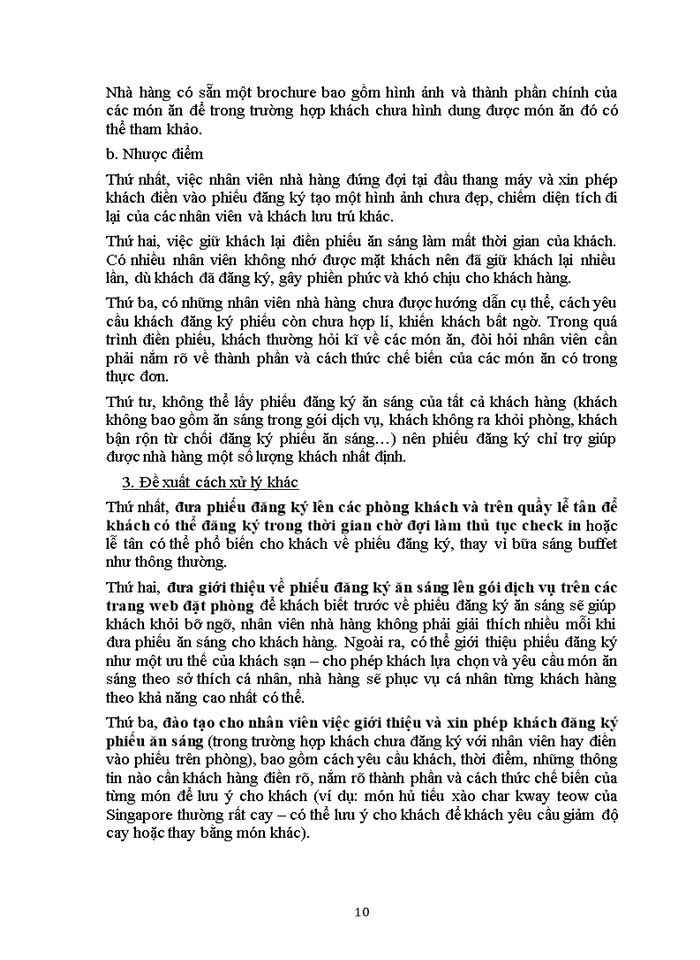 image for page Khảo sát và sưu tầm 6 tình huống khó và cách xử lý. Trong đó có 3 tình huống xảy ra trong phục vụ, 3 tình huống xảy ra trong quản lý tại nhà hàng cụ thể ở Hà Nội