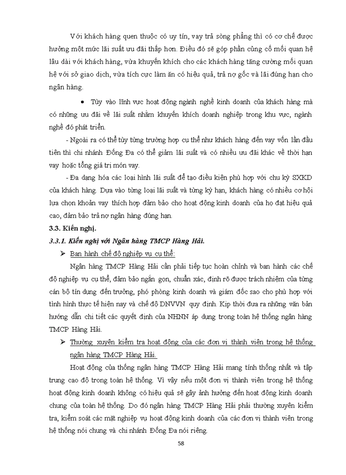 image for page Thực trạng chất lượng tín dụng tại ngân hàng TMCP HÀNG HẢI – CHI NHÁNH ĐỐNG ĐA