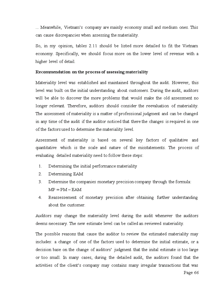 image for page PRATICE OF ASSESSMENT OF AUDIT RISK AND METRIALITY IN FINANCIAL AUDITS CONDUCTED BY DELOITTE VIETNAM COMPANY LIMITED
